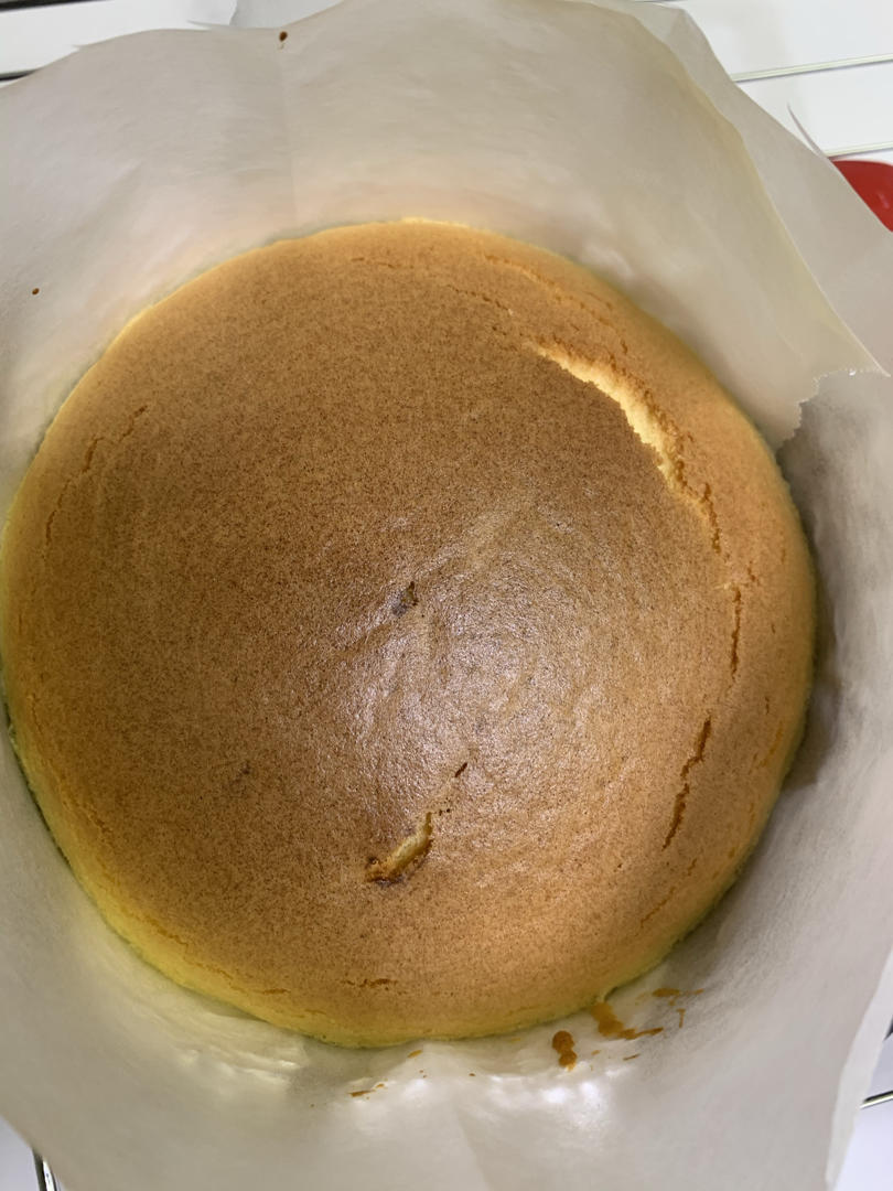芝士古早味蛋糕6寸圆模