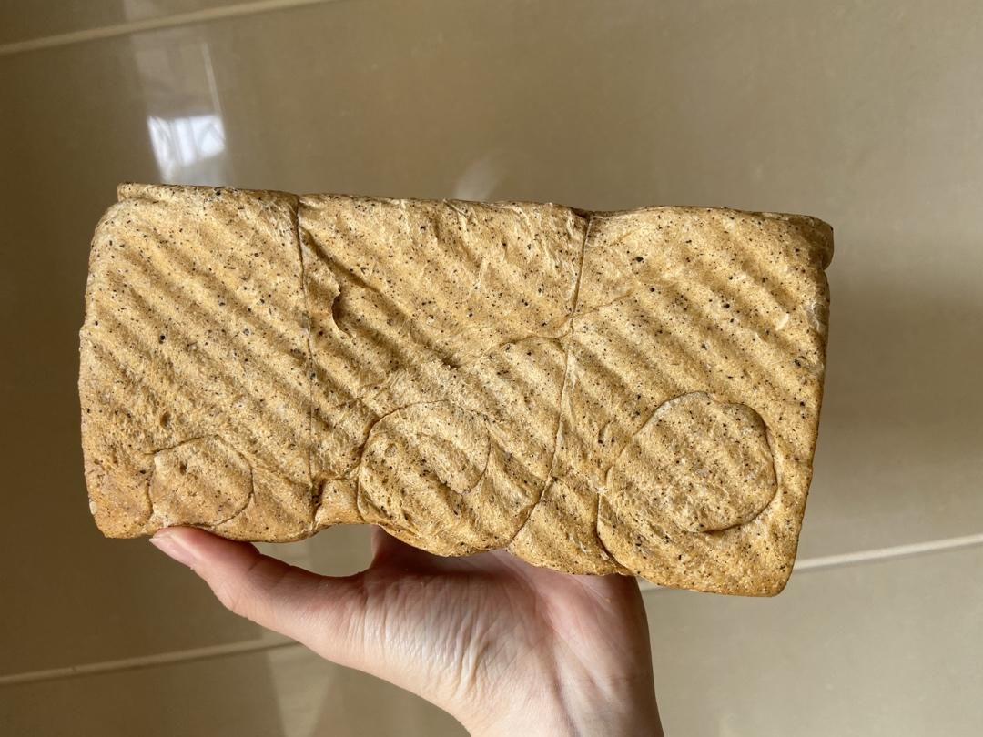 ☕️伯爵奶茶全麦吐司🍞超香清新口味～减脂全麦面包🥯