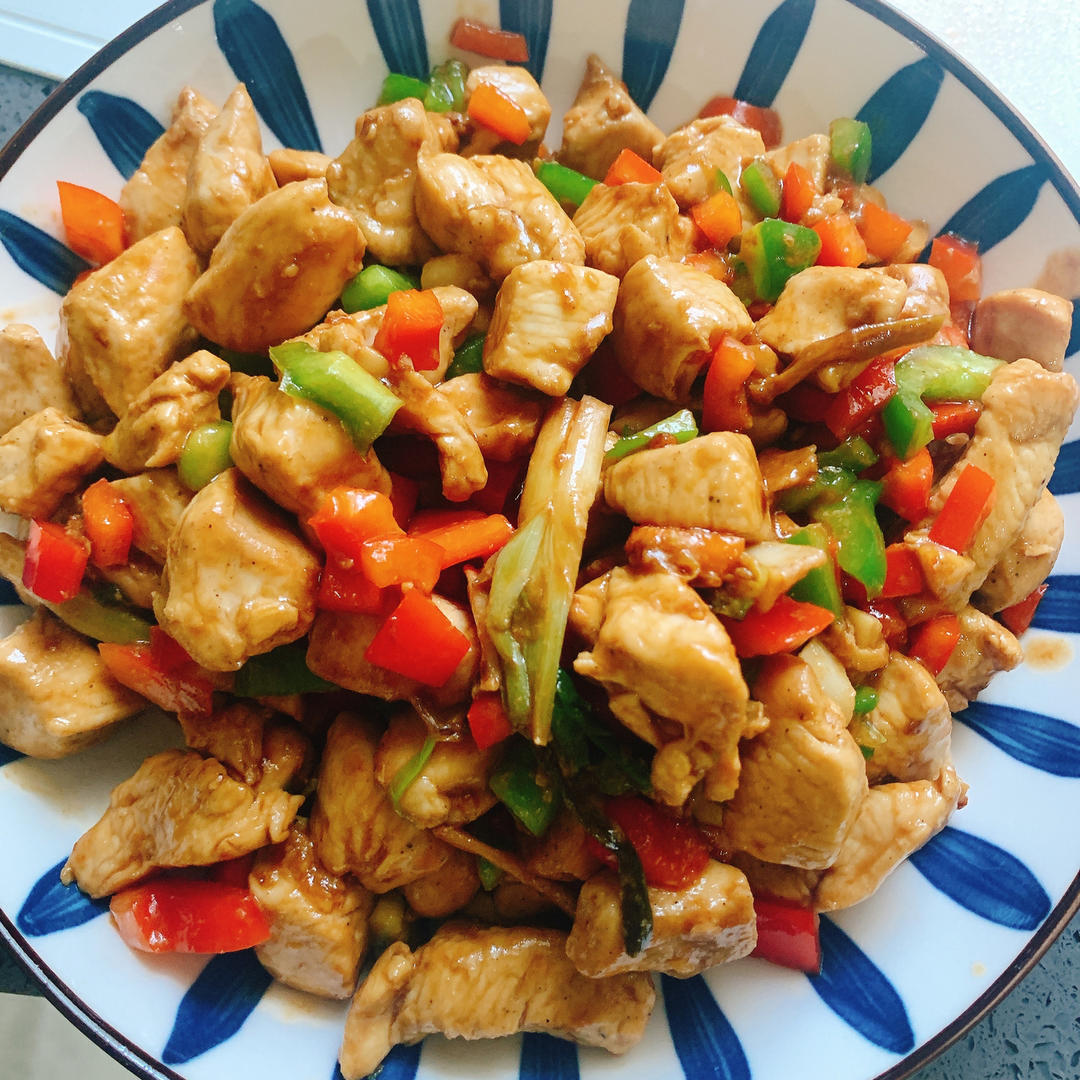 双椒鸡丁