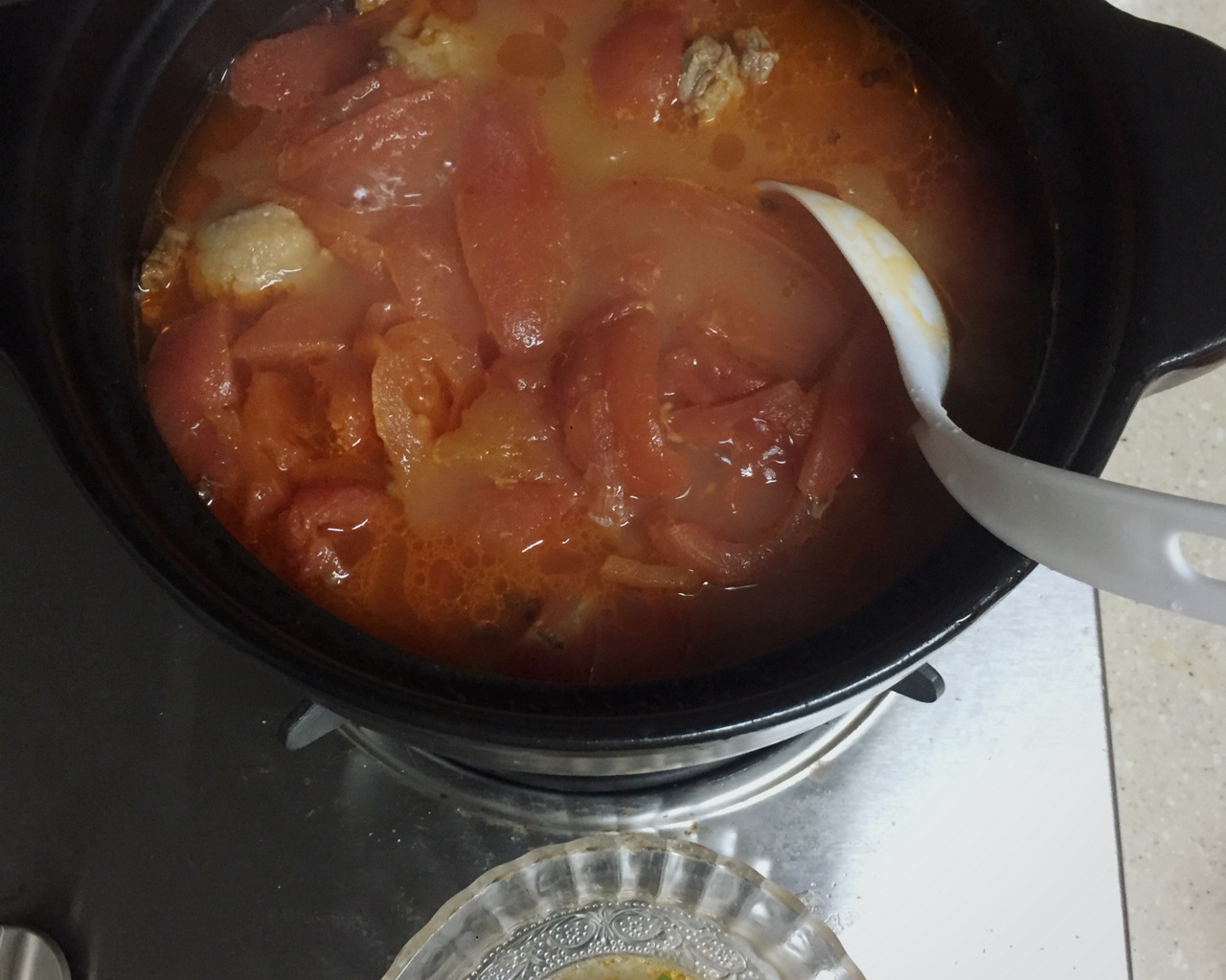 #祖传秘方#零错误的番茄牛尾汤的做法 步骤8