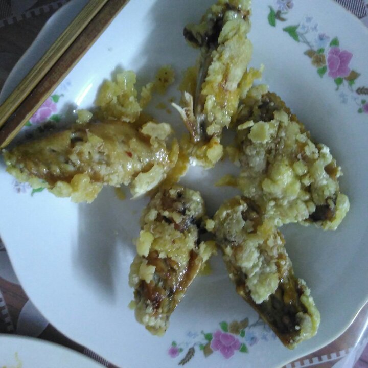 无油炸鸡翅