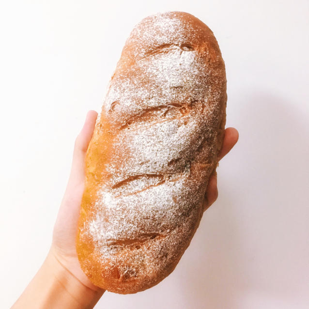 全麦红糖桂圆软欧包