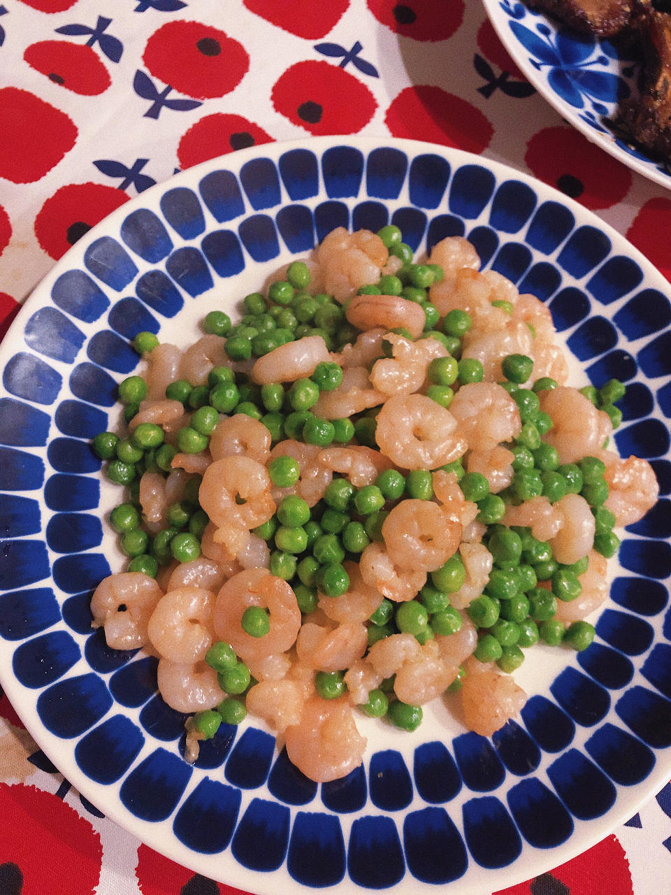 青豆虾仁