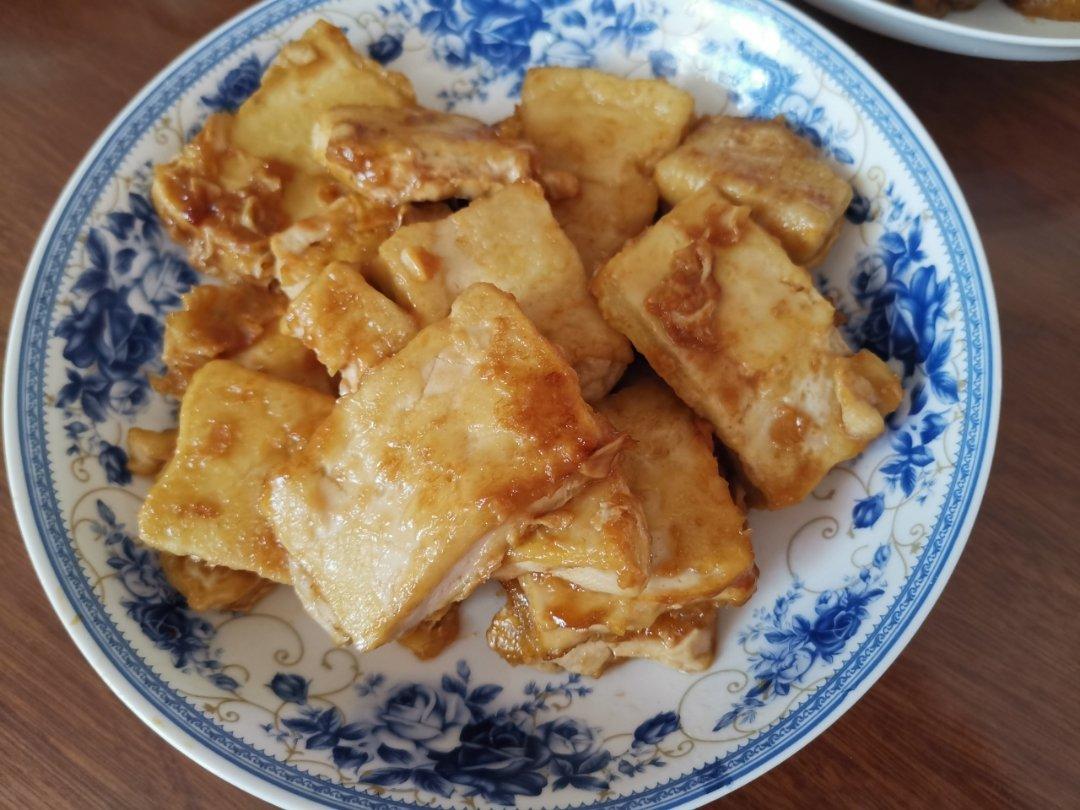 无敌好吃的香煎豆腐
