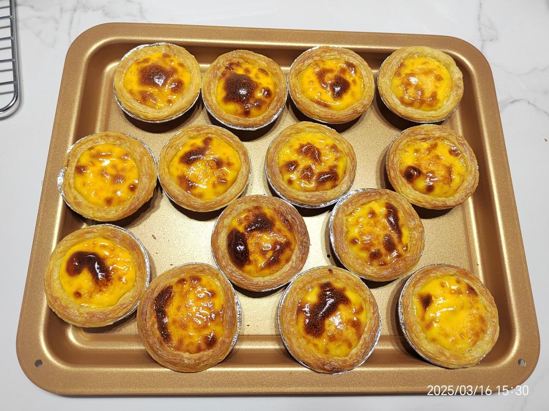 复刻KFC蛋挞—（附蛋挞皮做法）