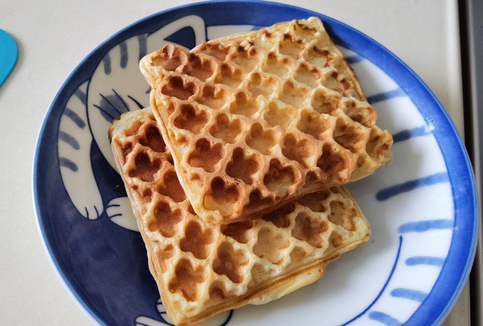 华夫饼  无泡打粉