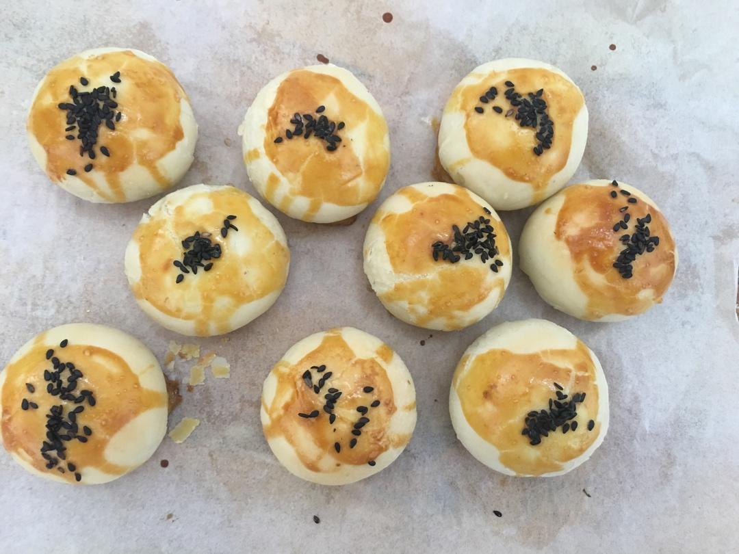 玉米油版蛋黄酥(不破皮)