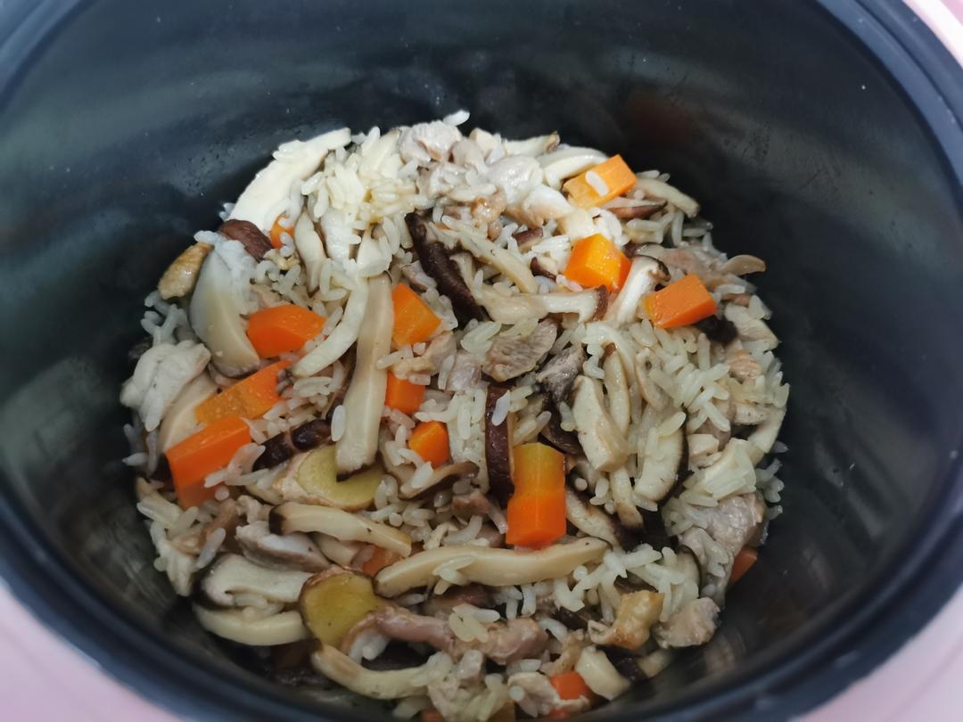 麻油鸡饭
