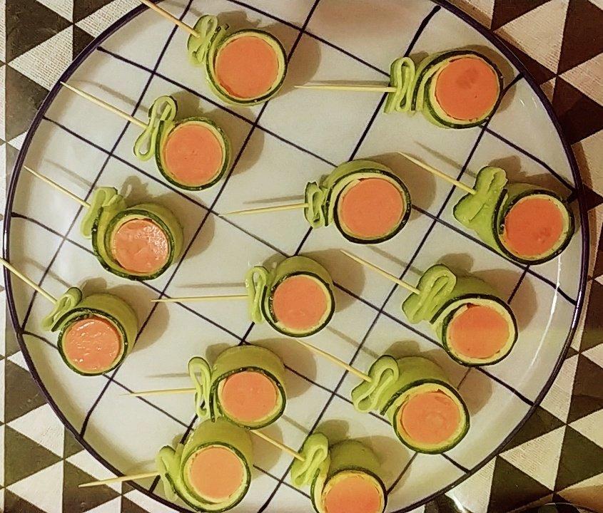 便当扮美神器——黄瓜棒棒糖