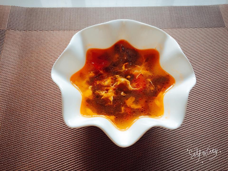 番茄紫菜鸡蛋汤