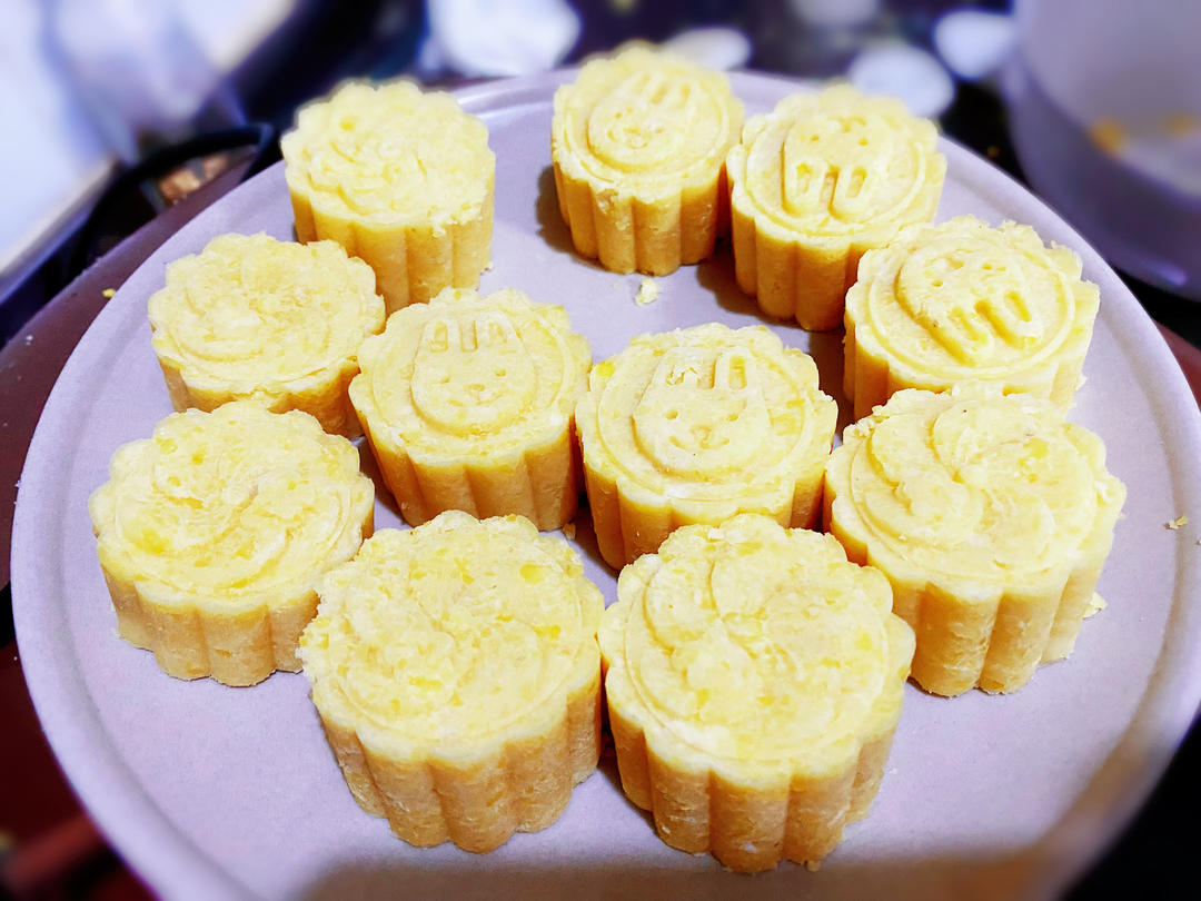 奶香绿豆糕（无豆腥味，超快手不麻烦）
