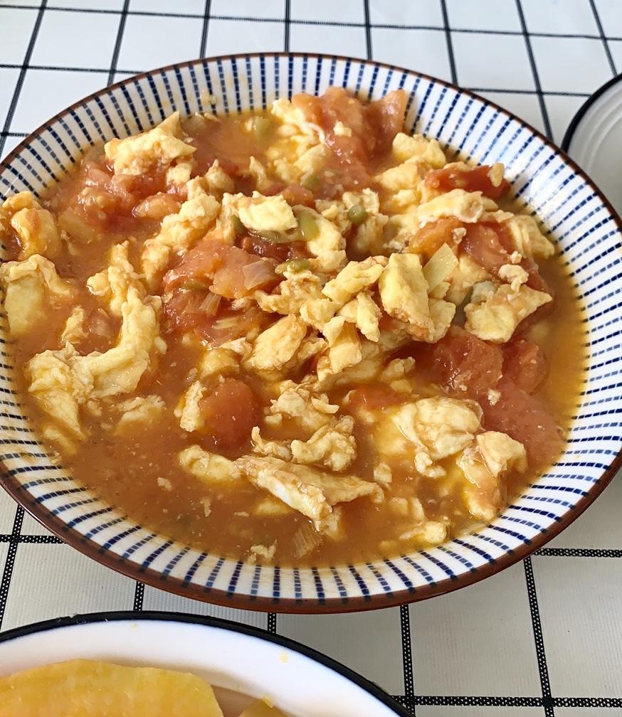 西红柿炒鸡蛋