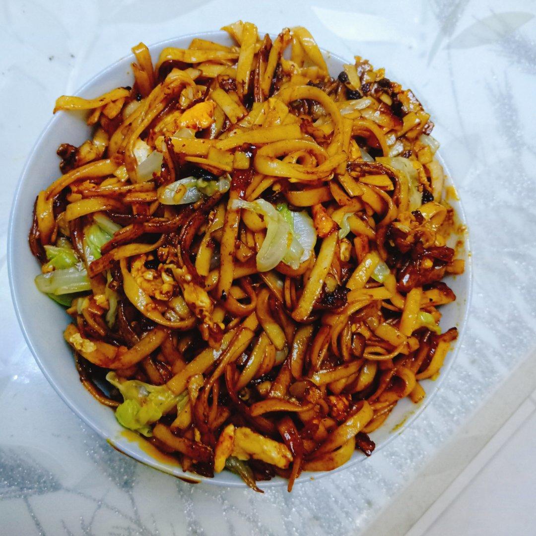 蔬菜炒面