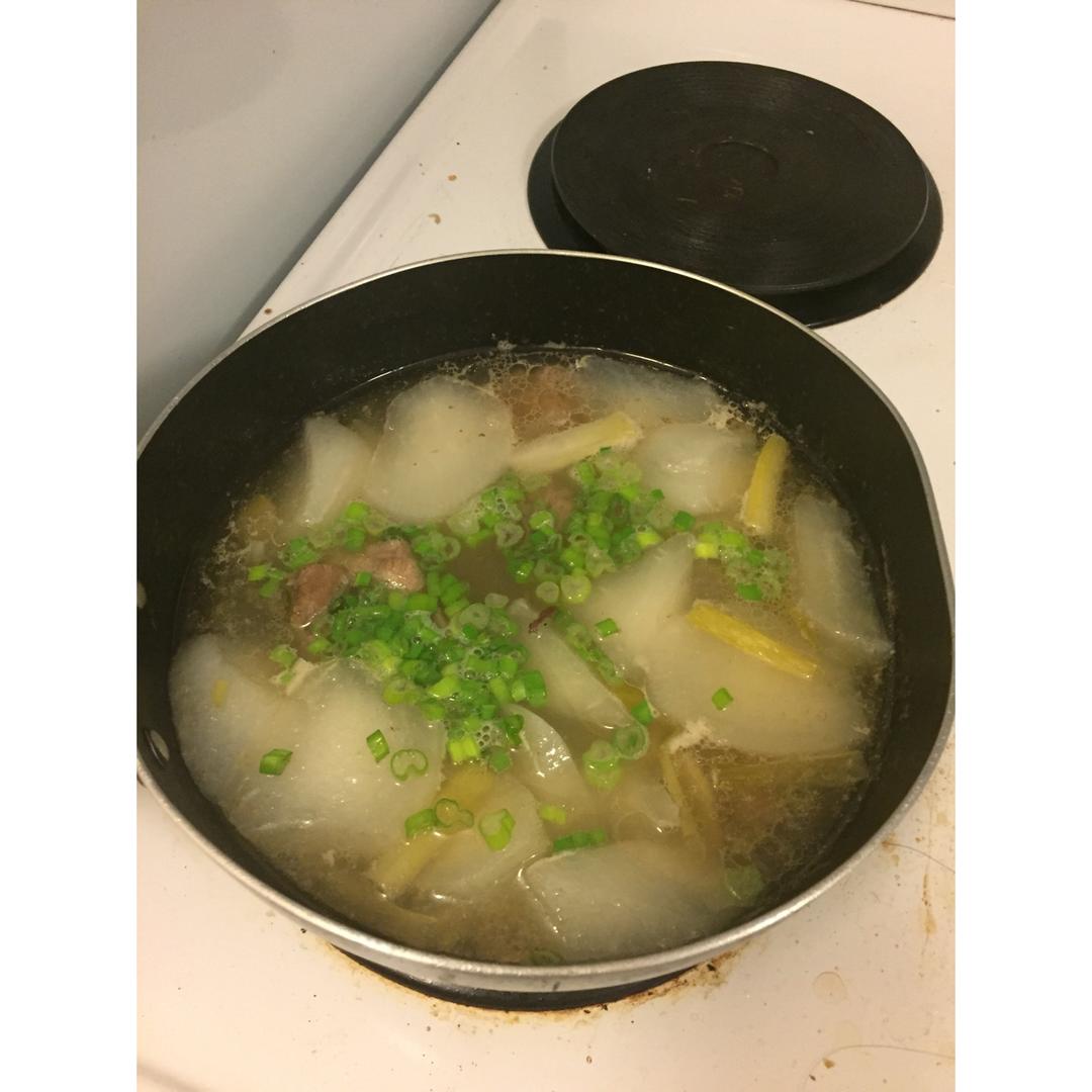 萝卜羊肉汤