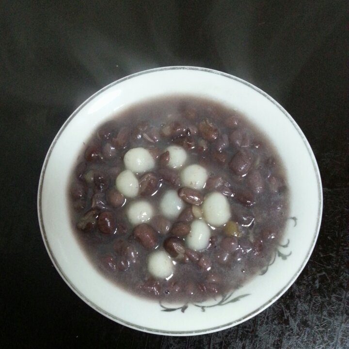 豆沙桂花小圆子