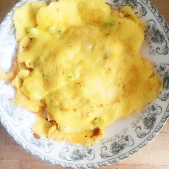 葱花鸡蛋饼
