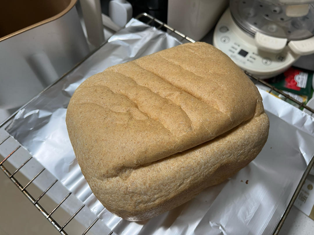 全麦面包（柏翠 PE6280 面包机 懒人版）