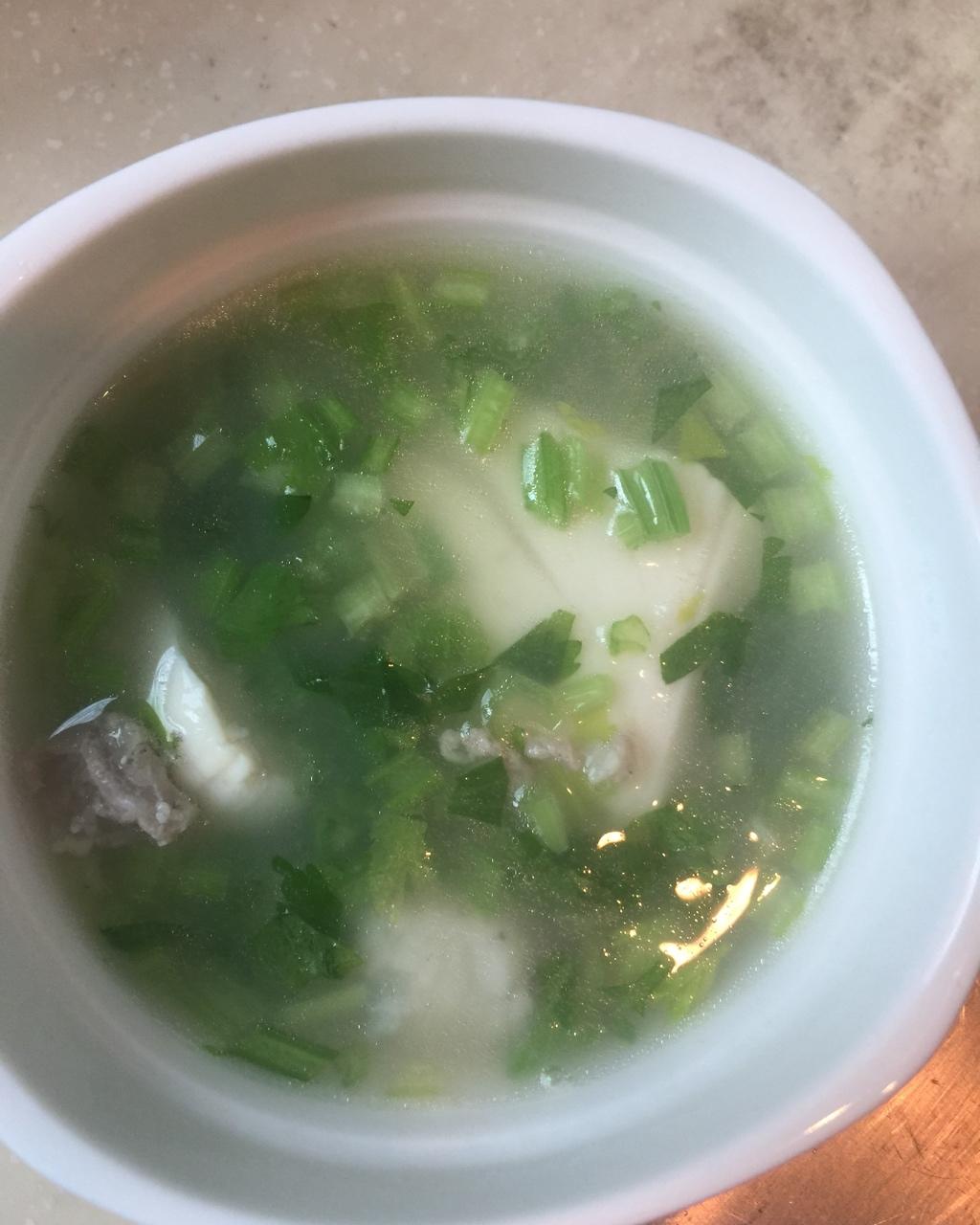 九肚鱼豆腐汤