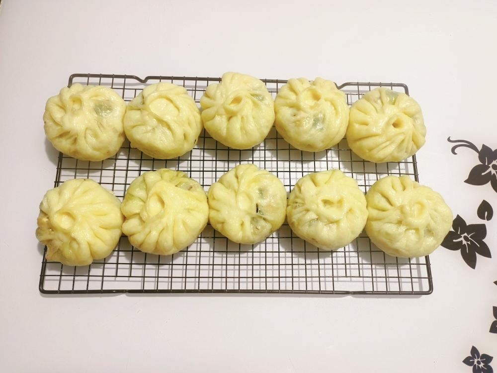 香菇青菜包子