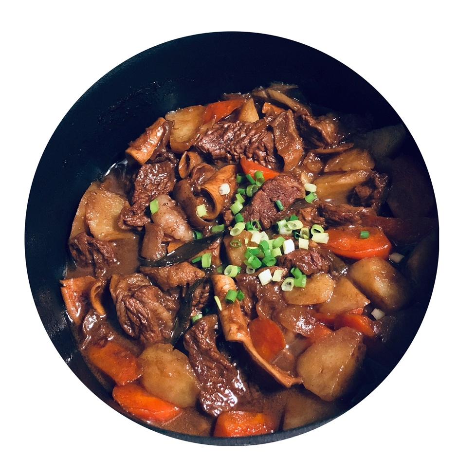 沙沙土豆胡萝卜炖牛肉