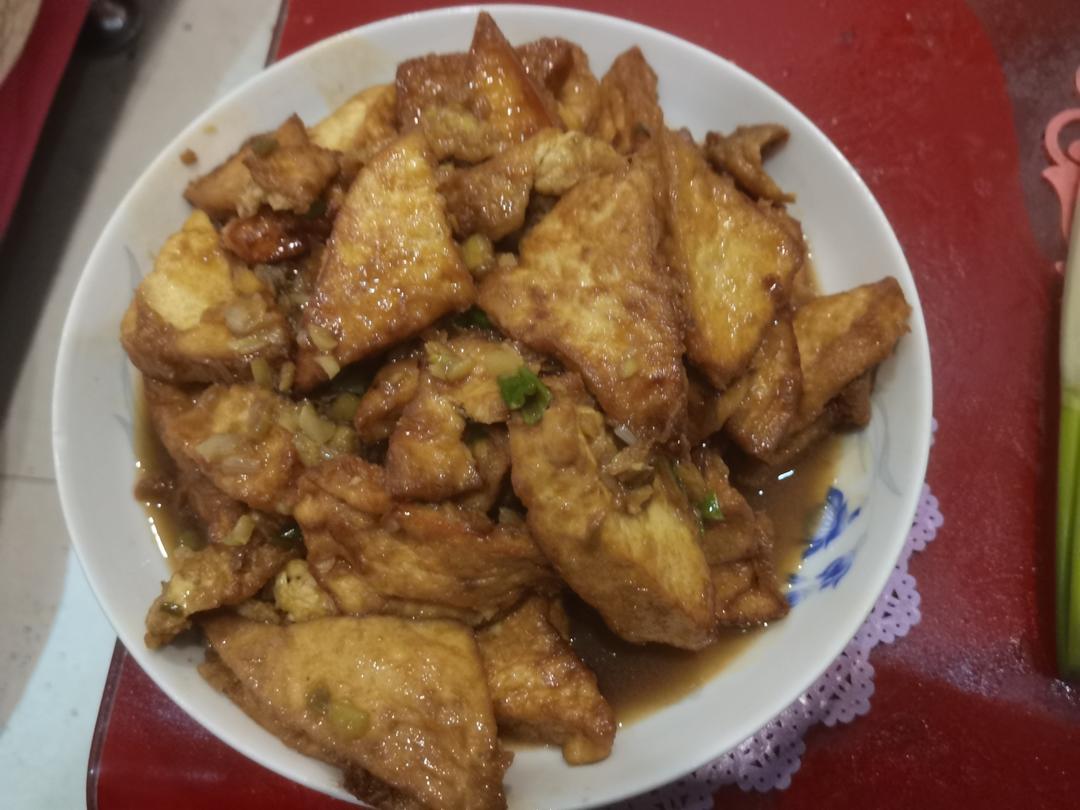 煎(焖)豆腐