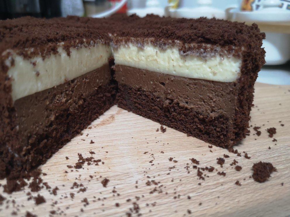 <LeTao> 巧克力双层芝士蛋糕配方大公开！！