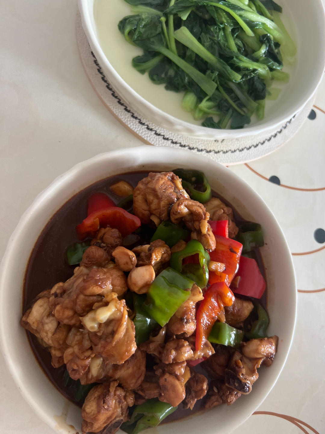 青红椒爆炒鸡块(米饭杀手)