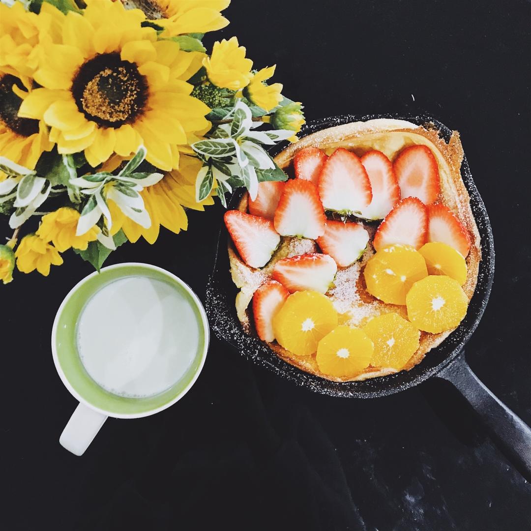 荷兰松饼，用最简单的做法做出最洋气的早餐