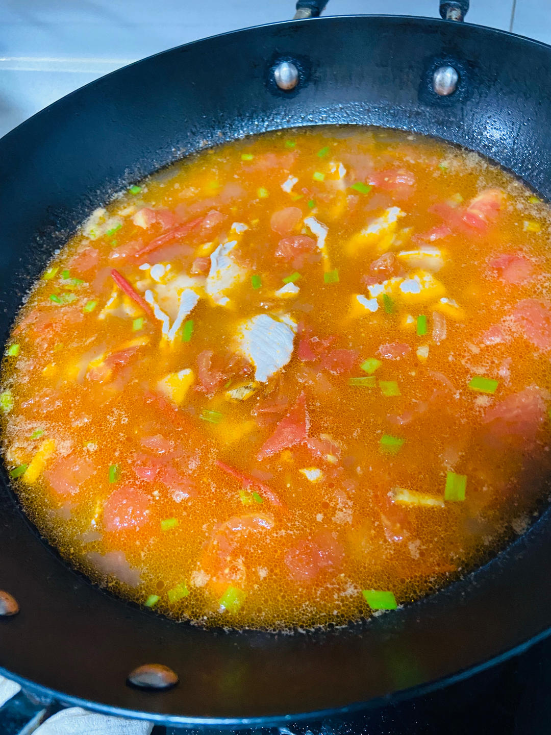 🍅开胃的番茄滑肉片汤