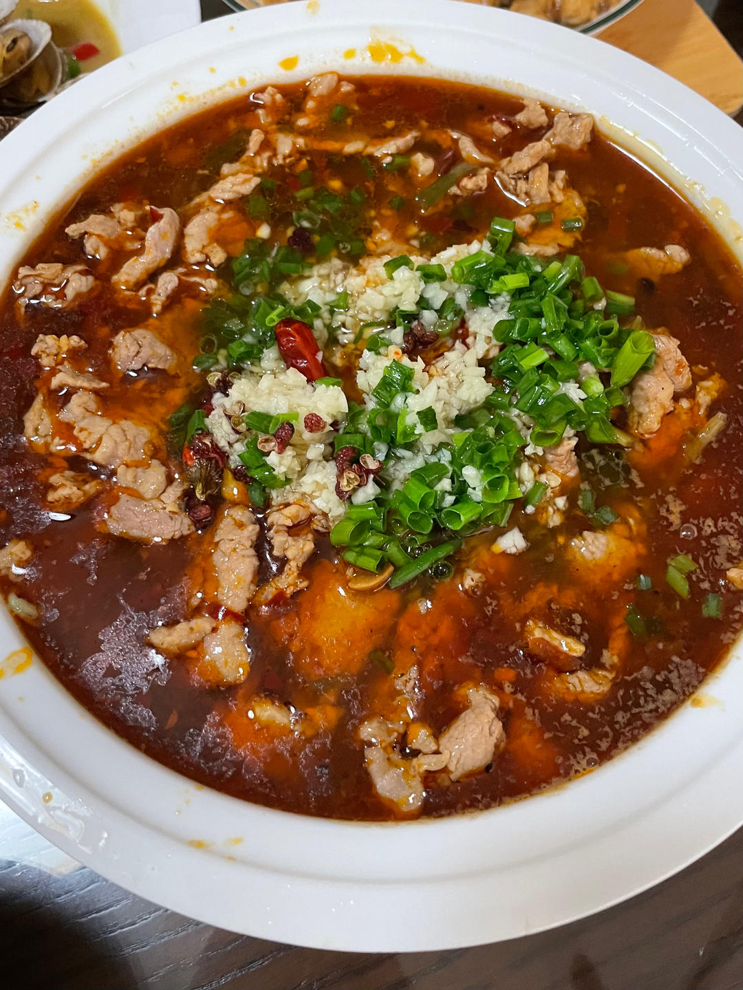 水煮肉片（肯定不翻车）
