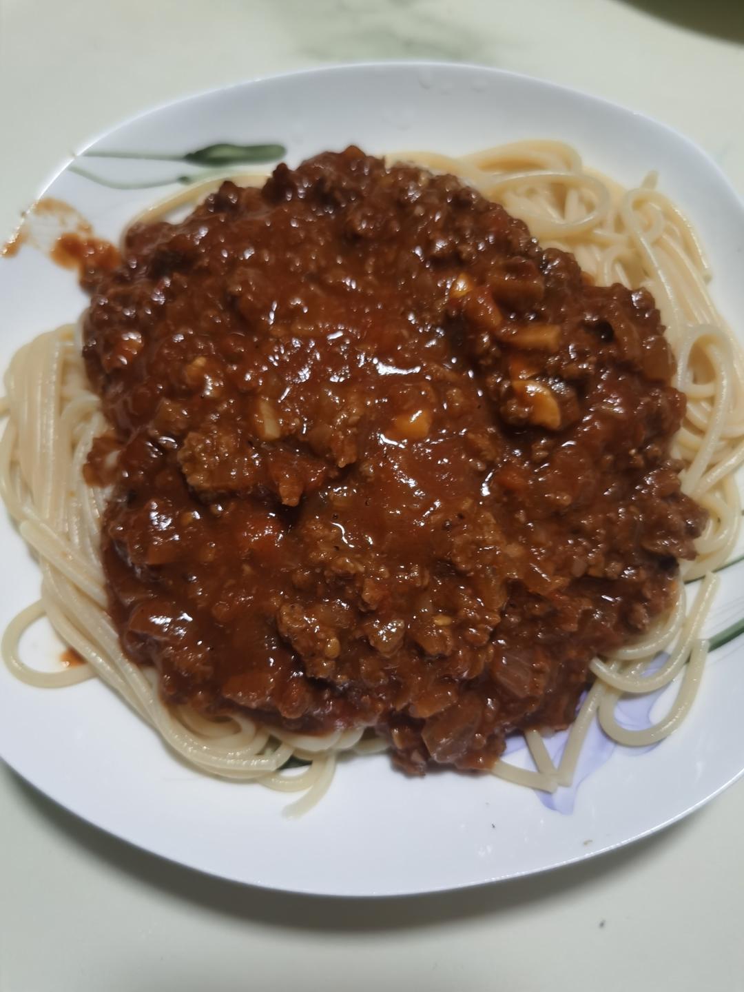 番茄肉酱意面