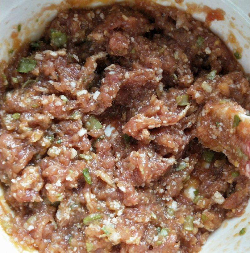 nomce做的猪油渣大葱猪肉の饺子馅包子馅78肥而不腻