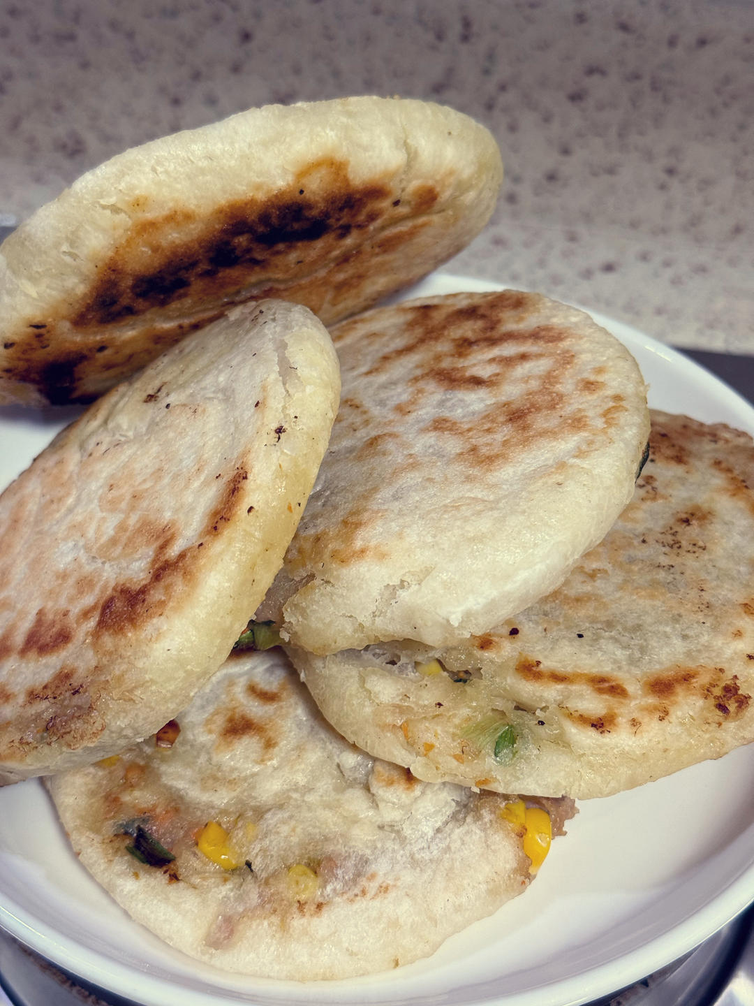 这个配方有手就行！外皮酥脆内里暄软的地摊［煎饼］家庭版【元气早餐系列1】
