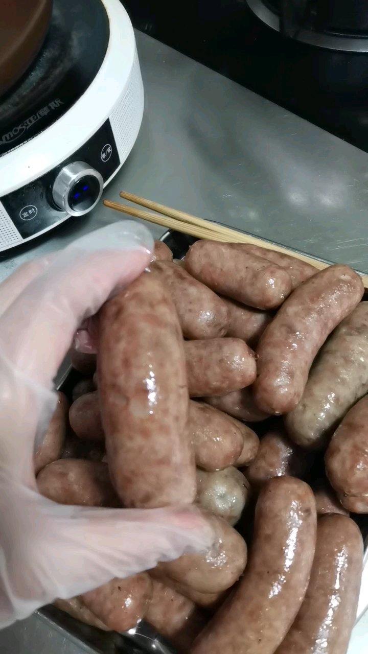 自制烤肠