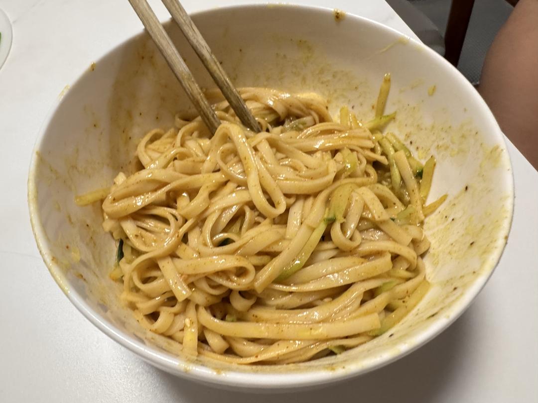 咖喱拌面