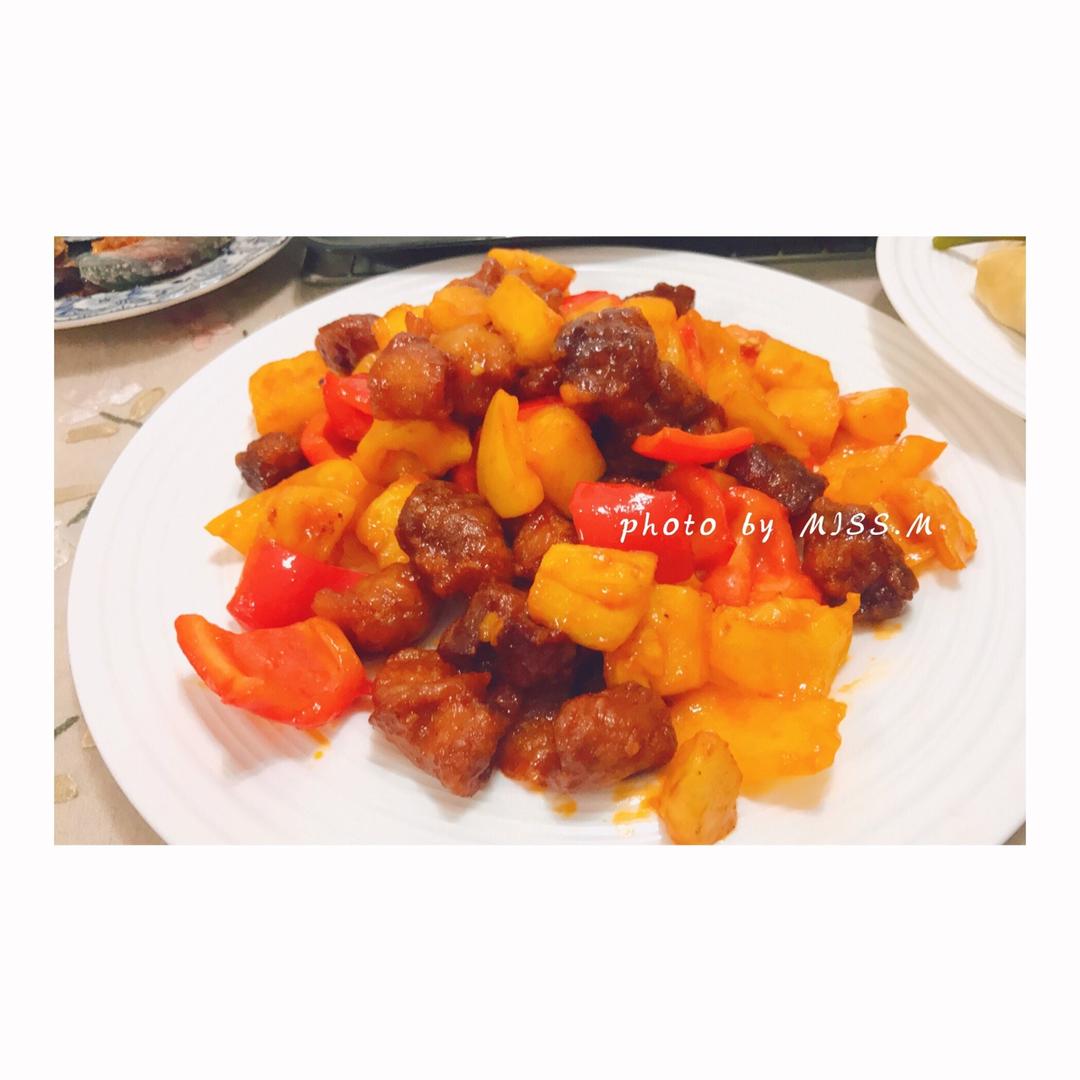 【中餐厅】张亮版菠萝咕咾肉