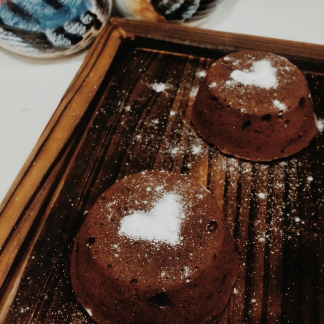 Chocolate lava cake（熔岩蛋糕）
