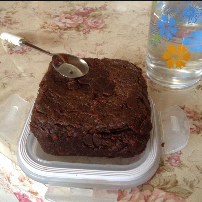 1分钟微波炉布朗尼brownie