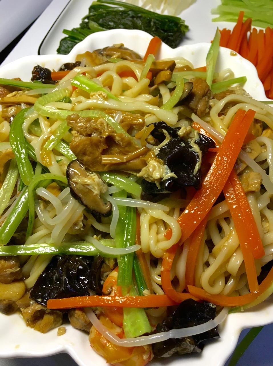 7sevenseven做的天津打卤面捞面