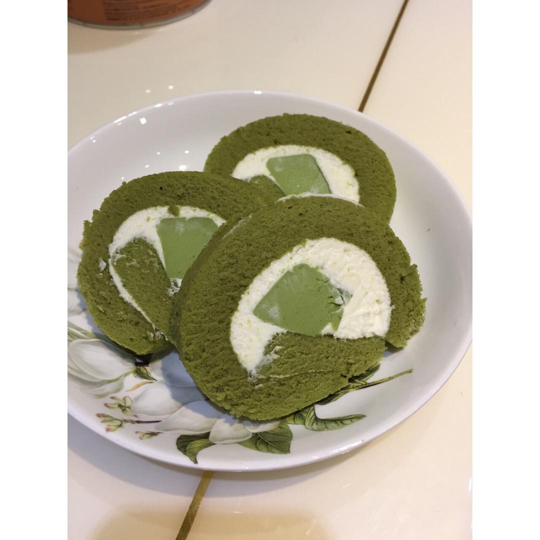 抹茶奶冻