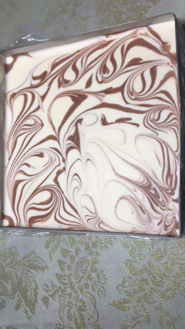 大理石纹抹茶芝士蛋糕