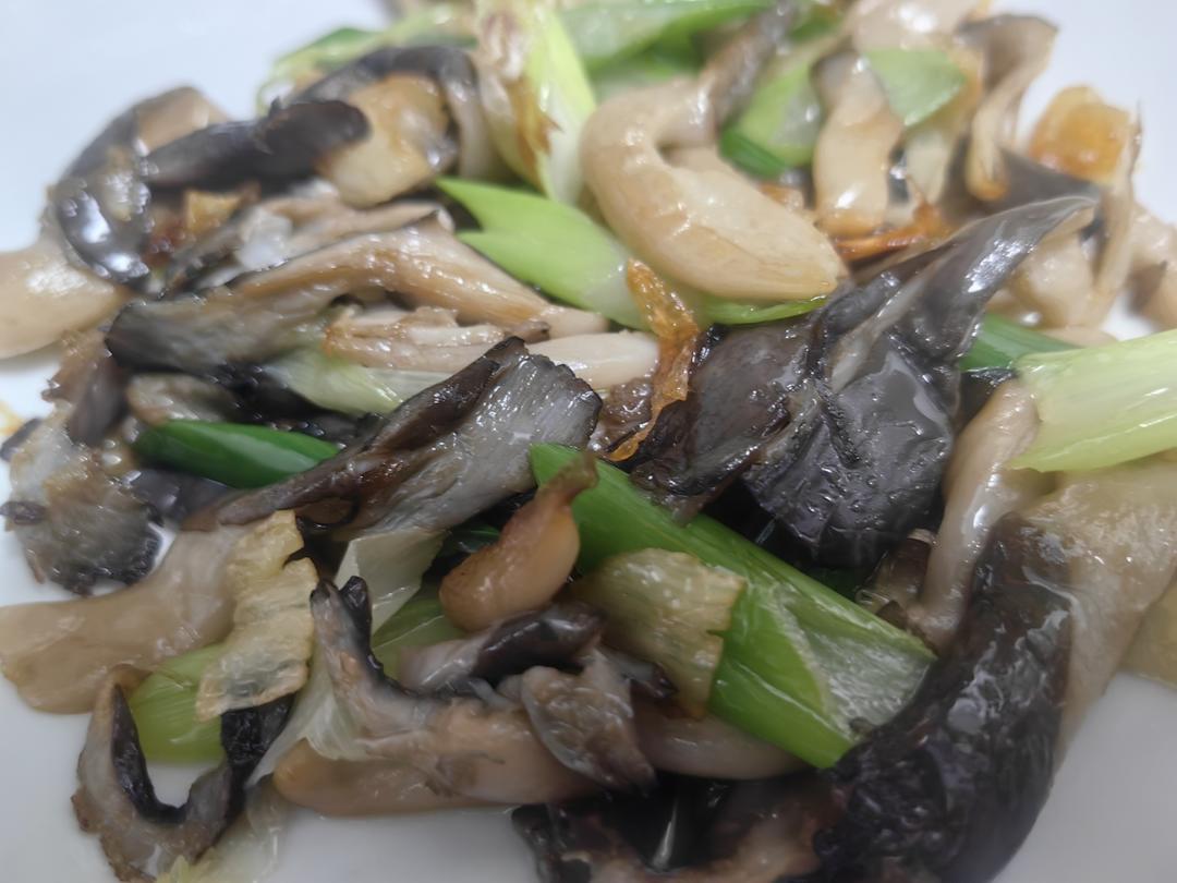 素炒平菇