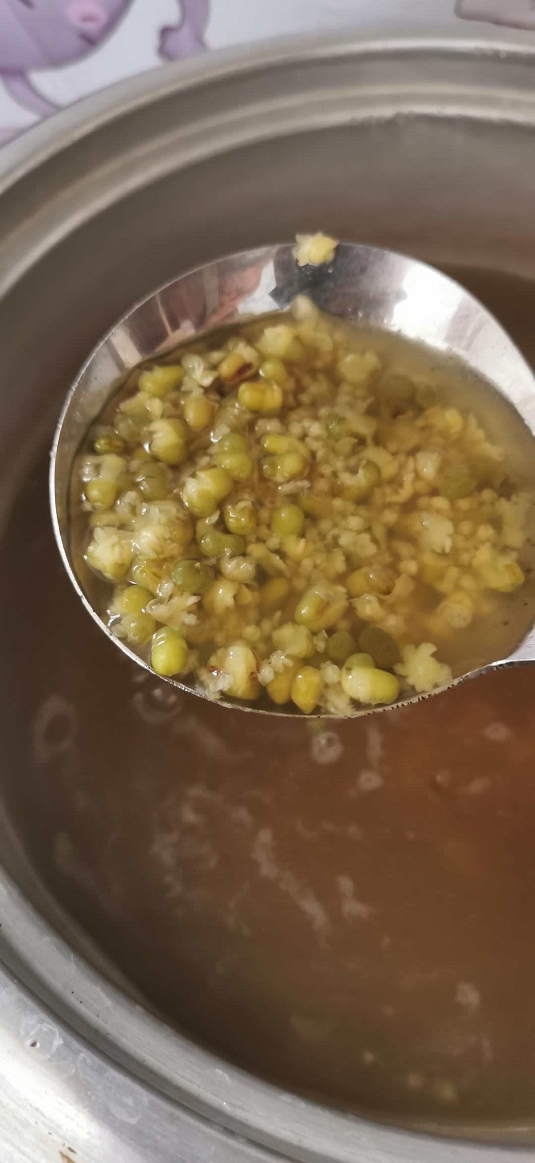 绿豆汤（粒粒开花，软糯流沙，超级省火🔥）