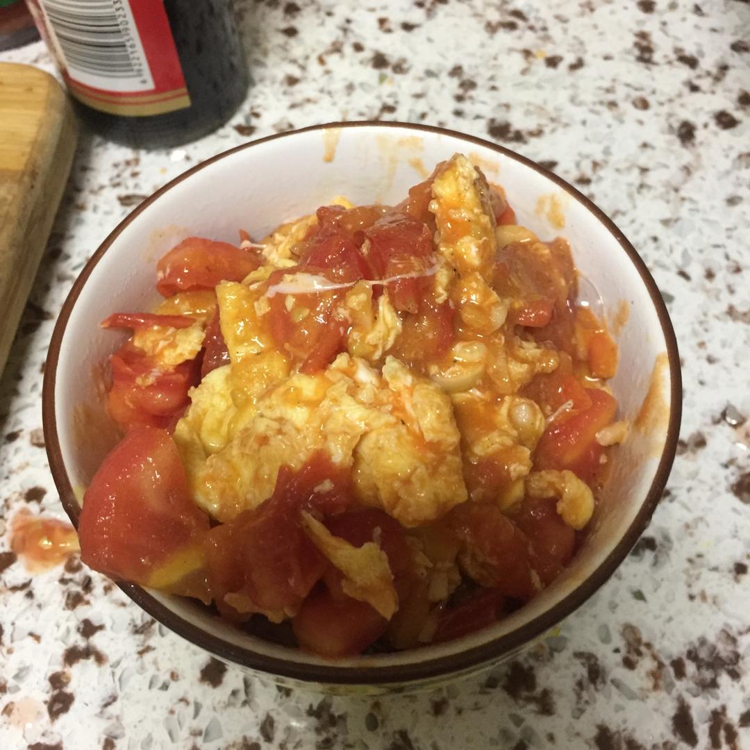 赛螃蟹炒番茄【The national Chinese food】