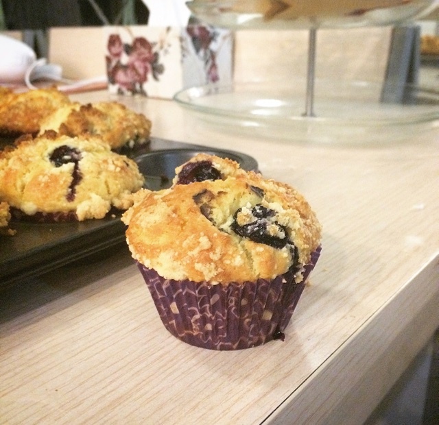 PH大师的金宝顶蓝莓马芬