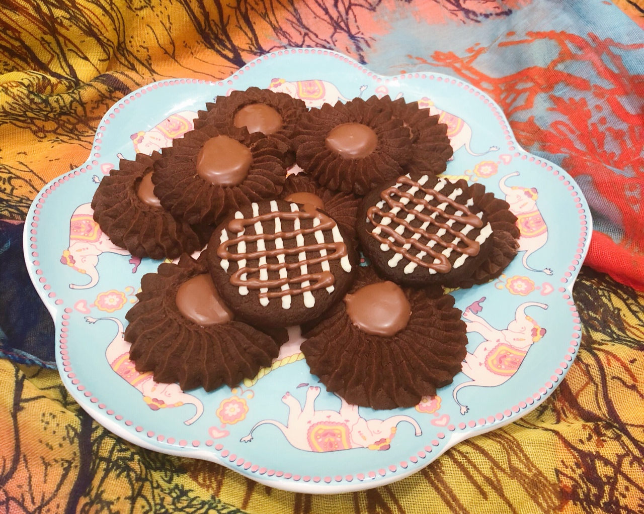 罗米亚巧克力饼干的做法