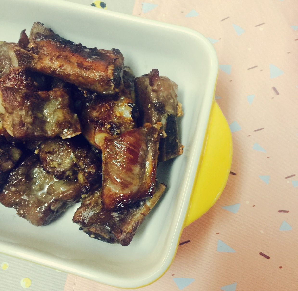 香到骨头里的蒜香排骨（烤箱）