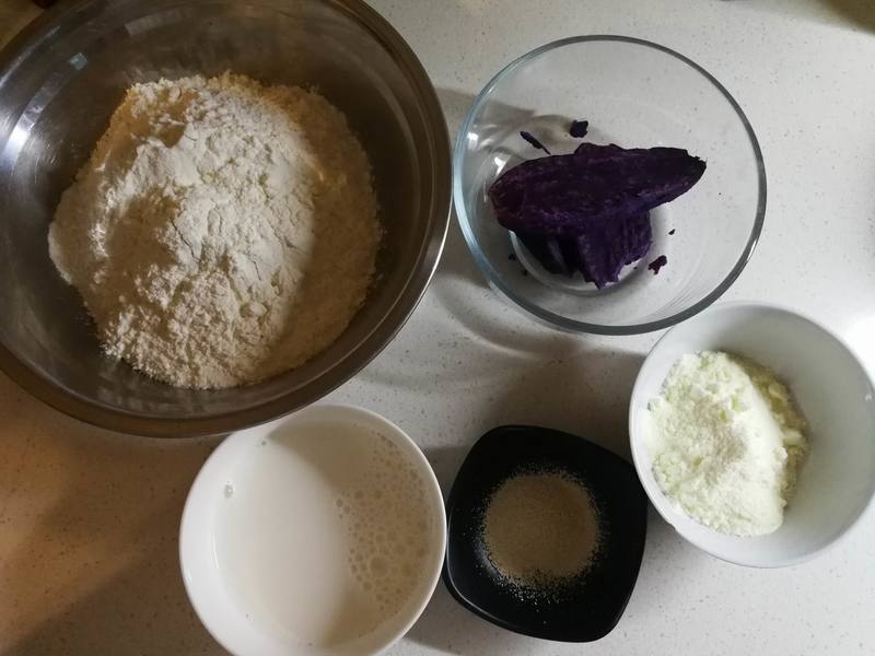 纯奶手撕吐司的做法 步骤1