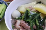 煮羊肉杏鲍菇海带土豆油麦菜鹌鹑蛋