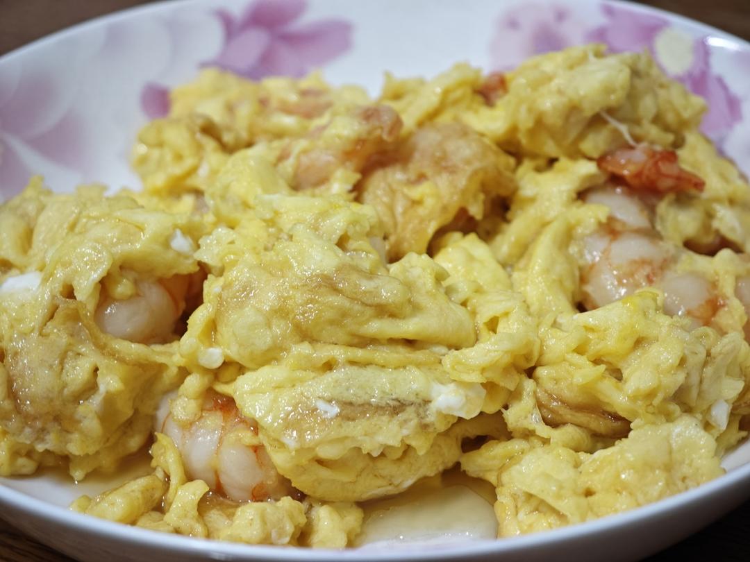 【虾仁滑蛋】超嫩滑，复刻茶餐厅经典